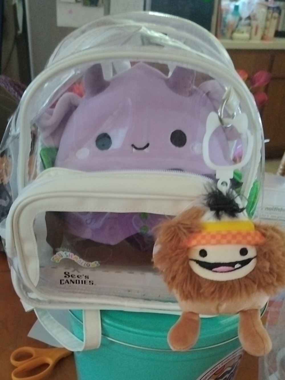 Squishmallows X See's Collectible Backpack